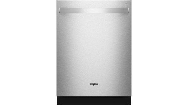 Whirlpool + 24-Inch Top Control Dishwasher with Total Coverage Wash and Auto Open Air Dry