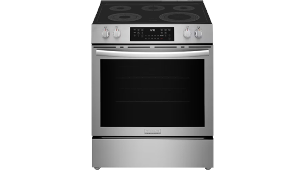Frigidaire + 30-inch Front Control Electric Range with Total Convection