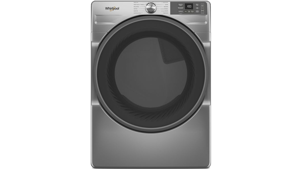 Whirlpool + 7.4 cu. ft. Front Load Electric Dryer with Wrinkle Shield Option
