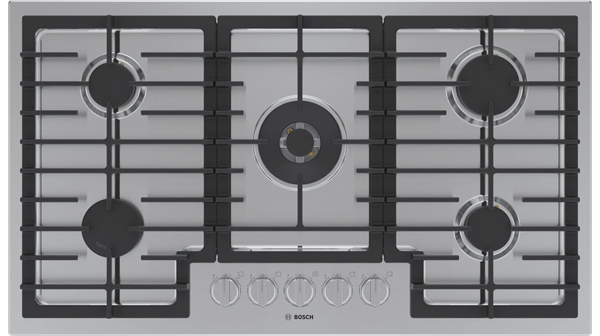 Bosch + 800 Series NGM8659UC 36-inch Gas Hob