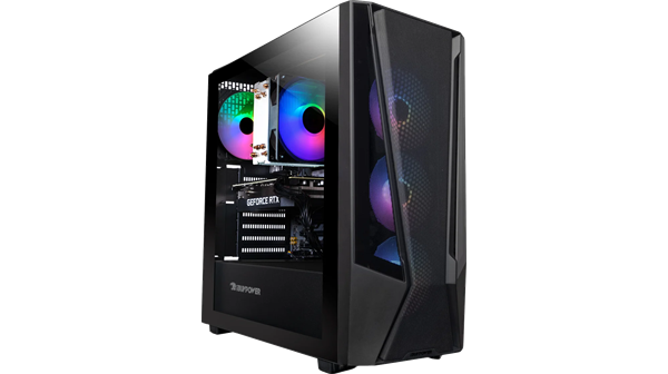 iBUYPOWER + TraceMesh 7 Gaming Desktop - 14th Gen Intel Core i7-14700F  - GeForce RTX 4060 - Windows 11