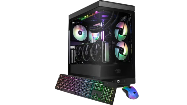 iBUYPOWER + Y40 Gaming Desktop - Intel Core Ultra 9 285 - GeForce RTX 5080 - Windows 11